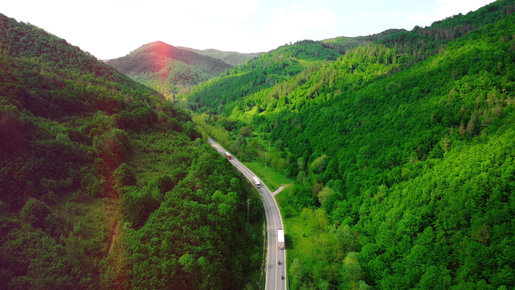 GRS van trackers promoting sustainable fleet management and reduced environmental impact Advanced van tracking system showing sustainable fleet management in action